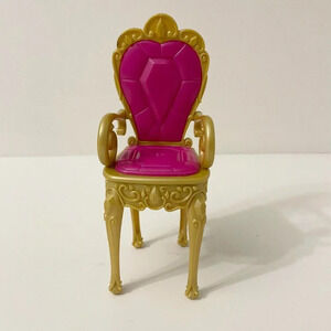 2008 Barbie Diamond Castle Chair Disney  Princess Mattel